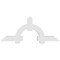 Ekena Millwork Ericson Architectural Grade PVC Gable Bracket, 72"W x 30"H x 4"D x 6"F, 10/12 Pitch GBP072X30X0406ERI00 - alternate 5